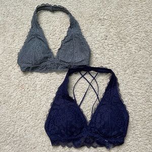 Set of 2 Hollister bralettes